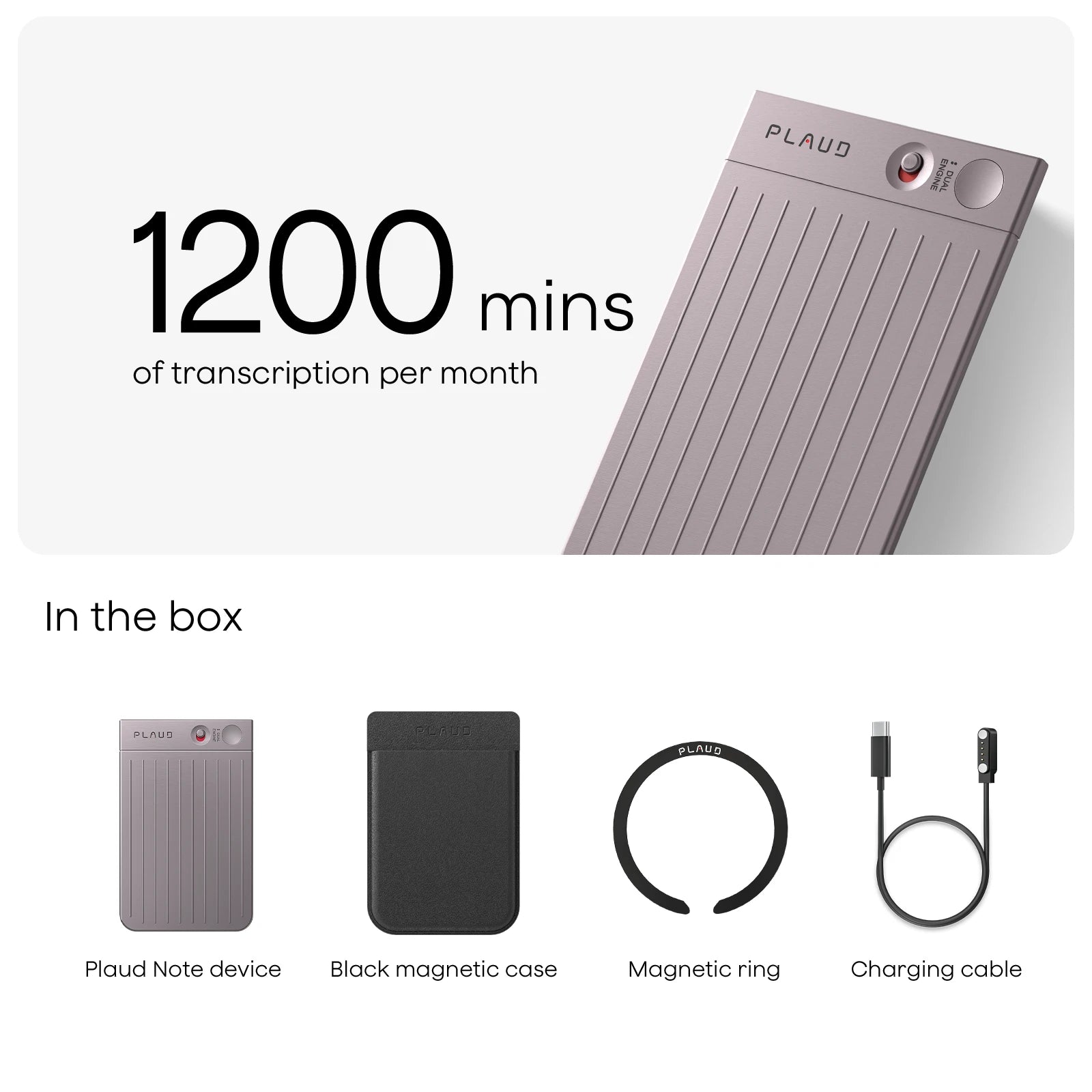 Plaud Note & AI Annual Pro Plan